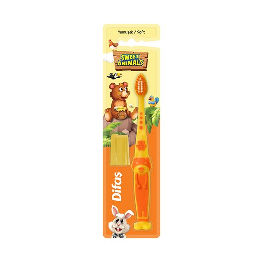 Toothbrush Child [sweet Animals] 1.s - Difas product available at family pharmacy online buy now at qatar doha