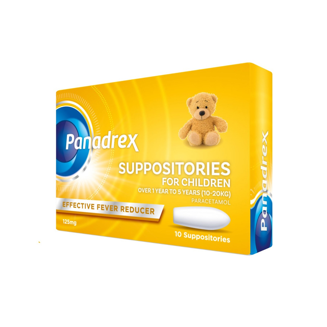 buy online Panadrex 125 Mg Suppositories- 10'S 1  Qatar Doha