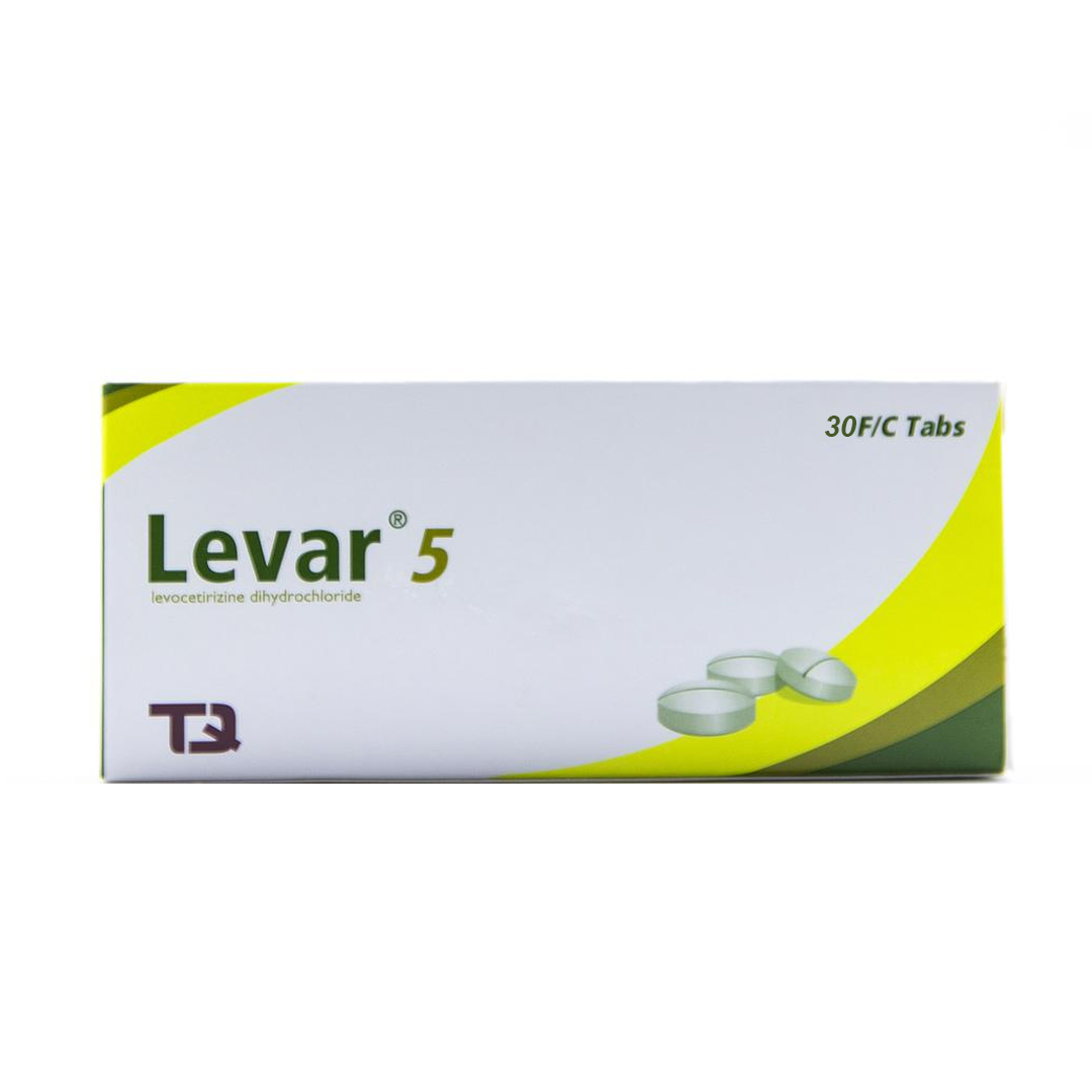 buy online Levar 5 Tablets 30's 1  Qatar Doha