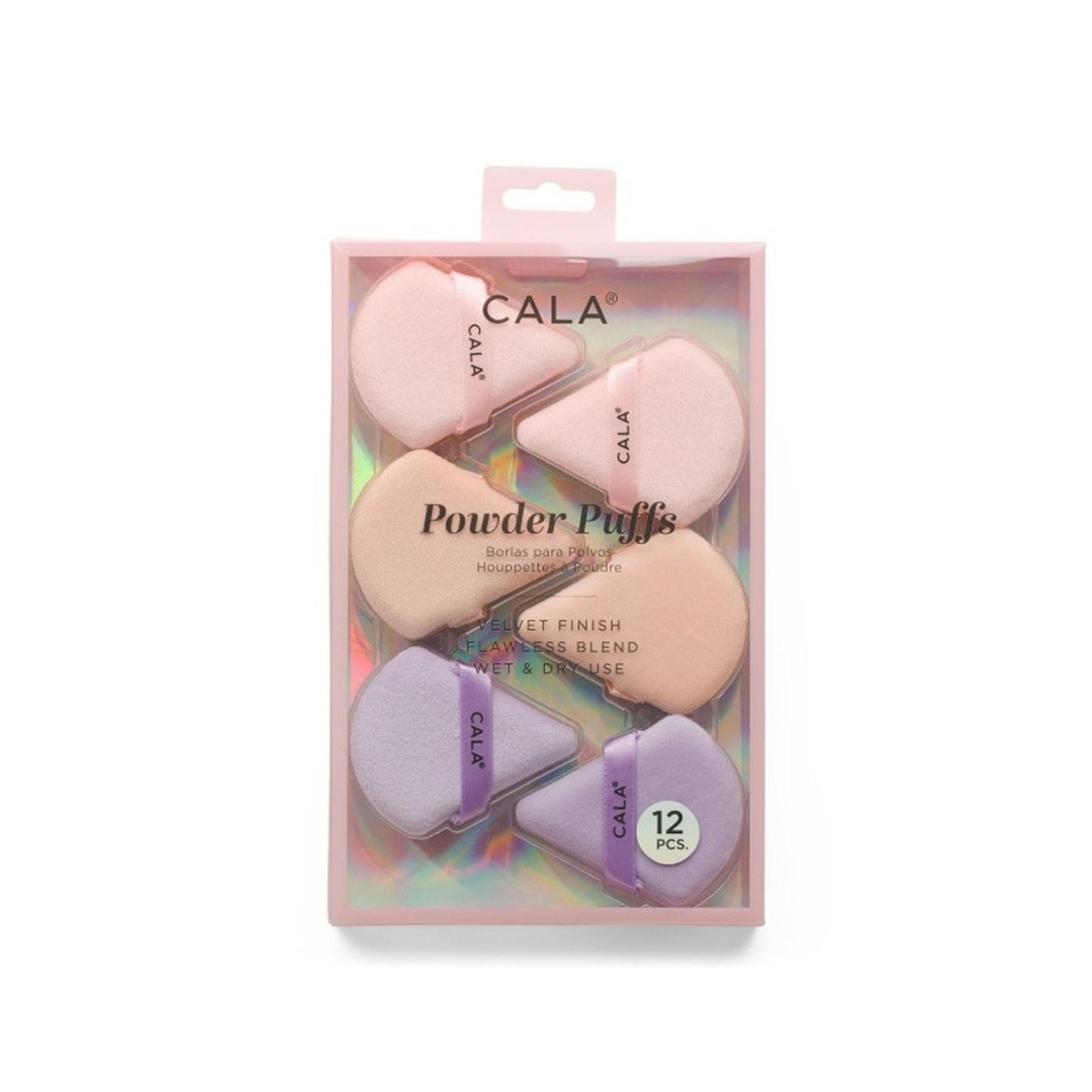 buy online Cala  VELVET POWDER PUFFS (NUDE/PINK)12'S- 76070 1  Qatar Doha