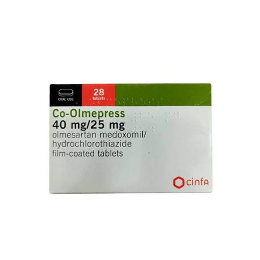 buy online Co Olmepress 40/25 Mg Tablet 28's   Qatar Doha