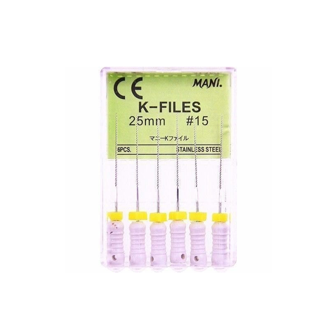 buy online Mani K Files 25Mm #15 - 6'S 1  Qatar Doha