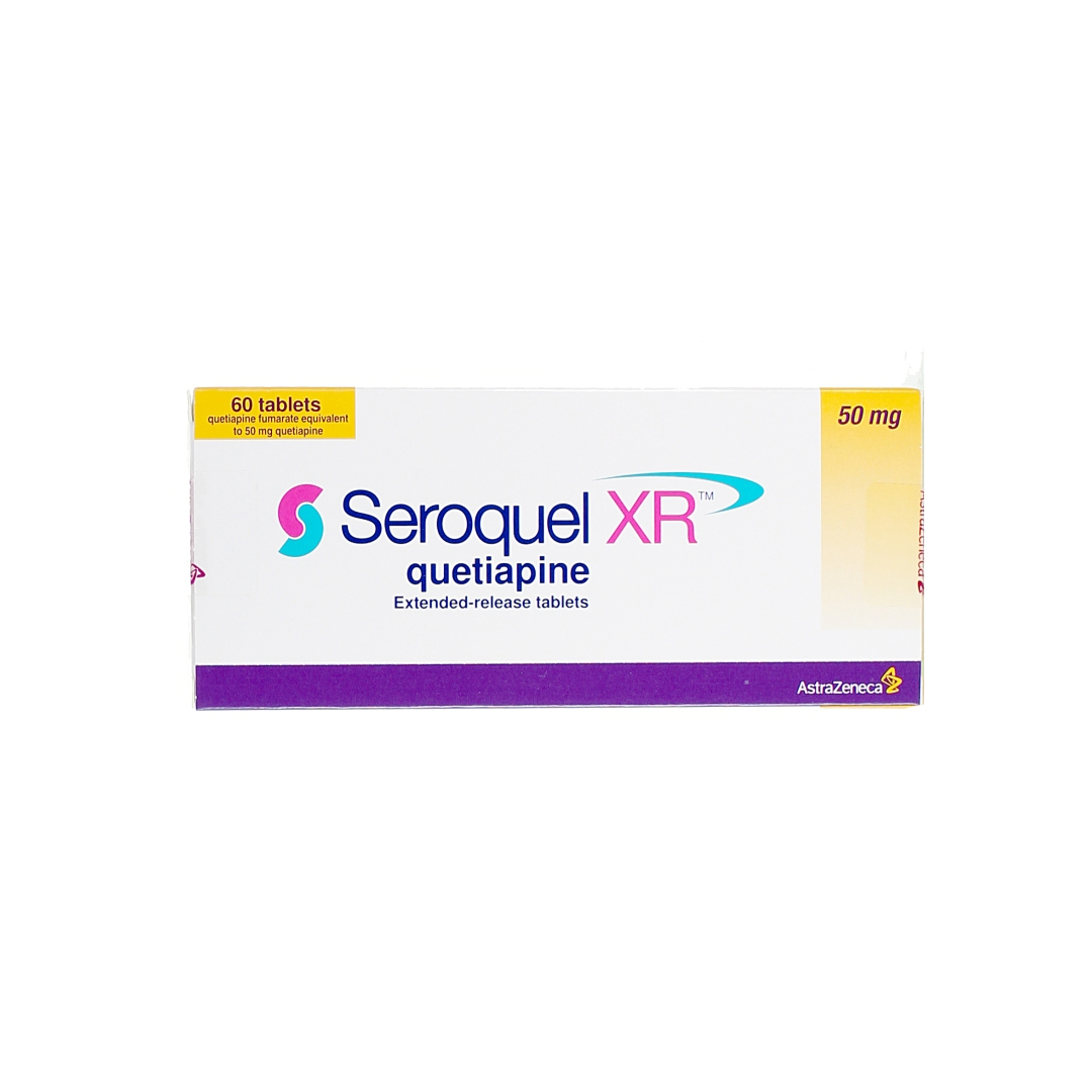 Seroquel xr 50mg Tablet 60.s product available at family pharmacy online buy now at qatar doha