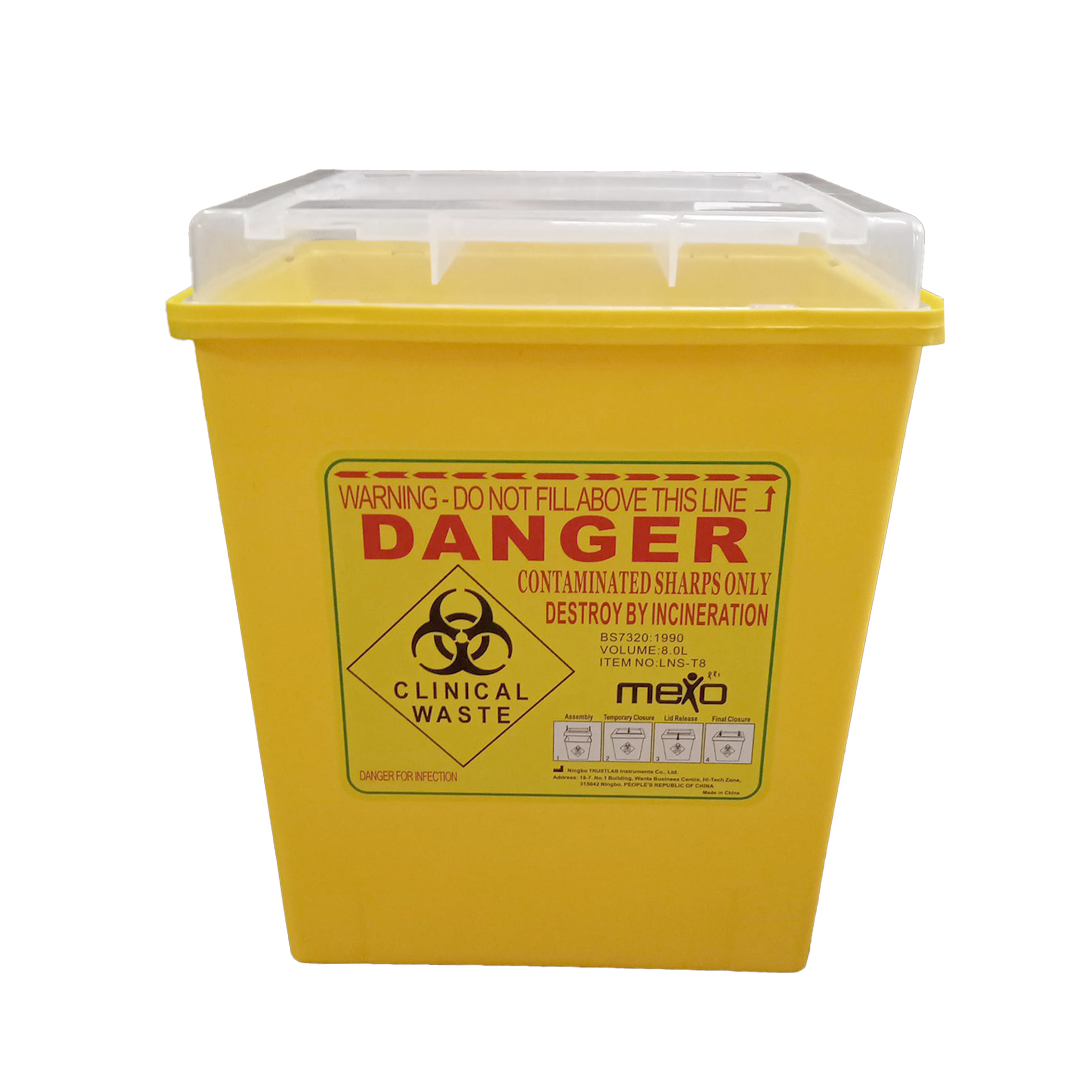 buy online Sharp Container Yellow-Mexo 8l  Qatar Doha