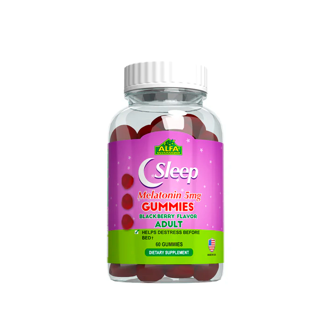Alfa Sleep (Melatonin ) Adult Gummies -60'S product available at family pharmacy online buy now at qatar doha