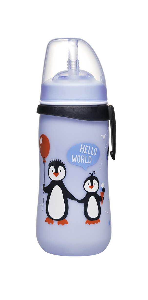 buy online Straw Cup Penguin 330ml #350670  - Babico 330ml  Qatar Doha