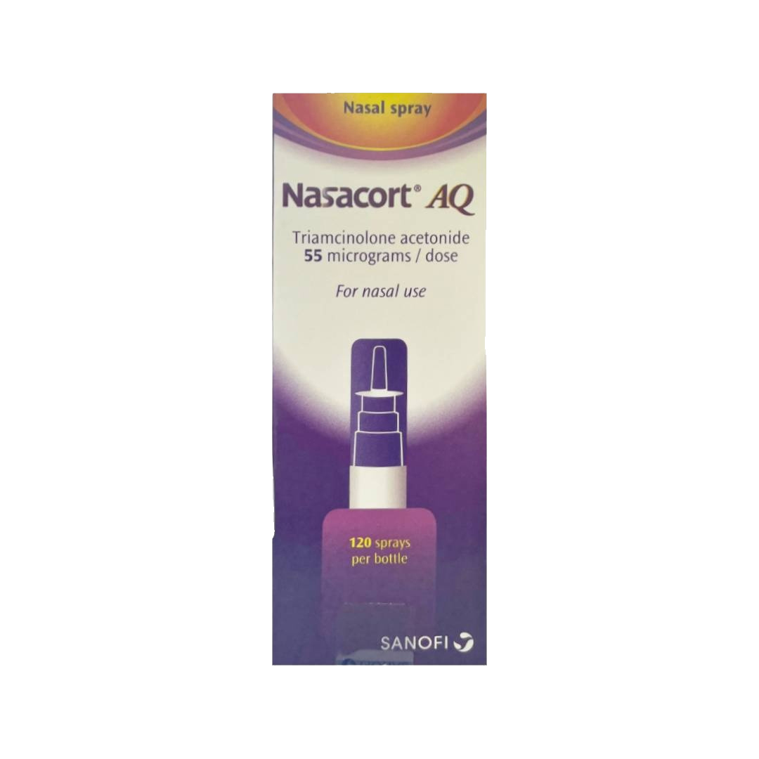 Nasacort Aq Nasal Spray 120 Doses product available at family pharmacy online buy now at qatar doha