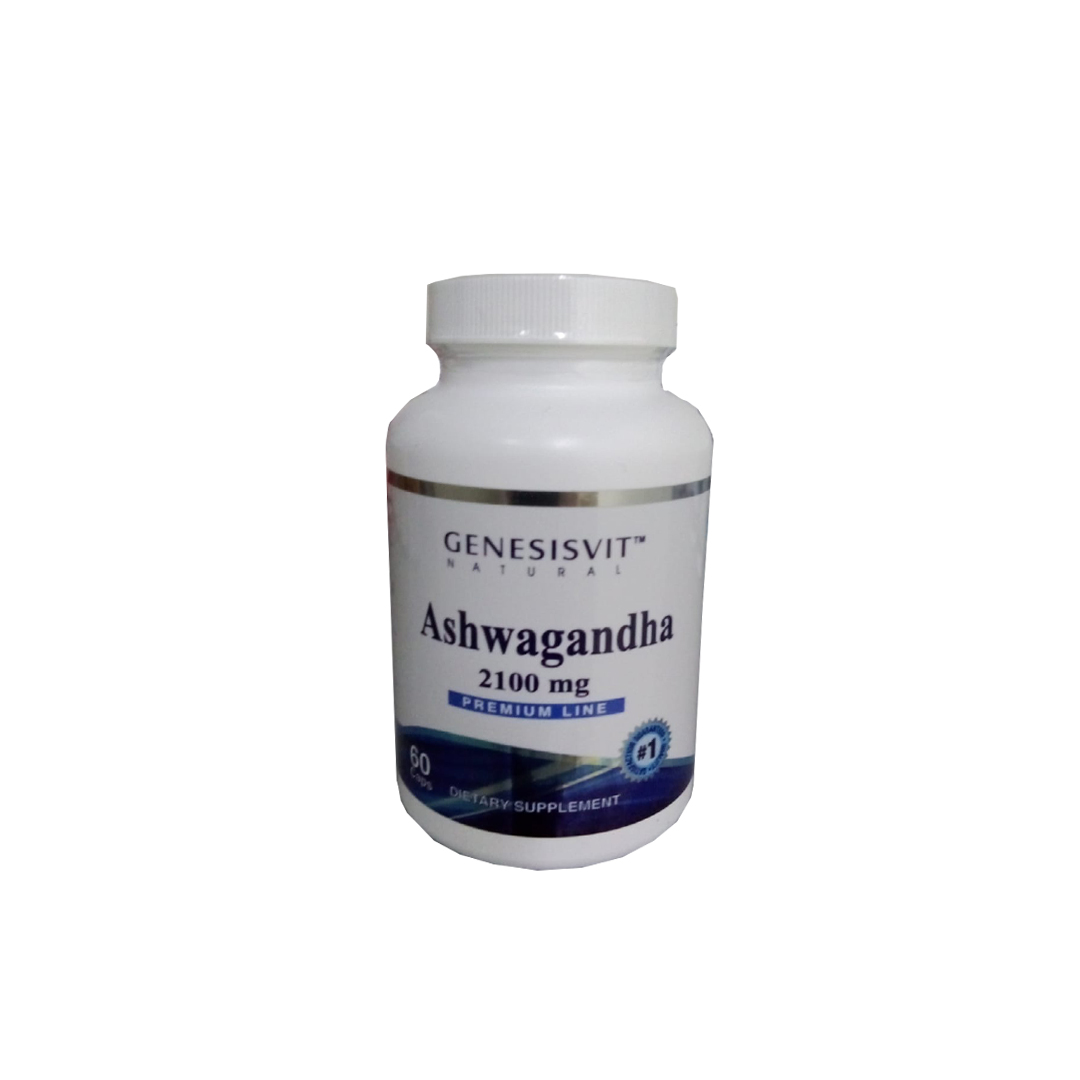 Ashwagandha (2100 Mg) Capsule 60.s -genesisvit product available at family pharmacy online buy now at qatar doha