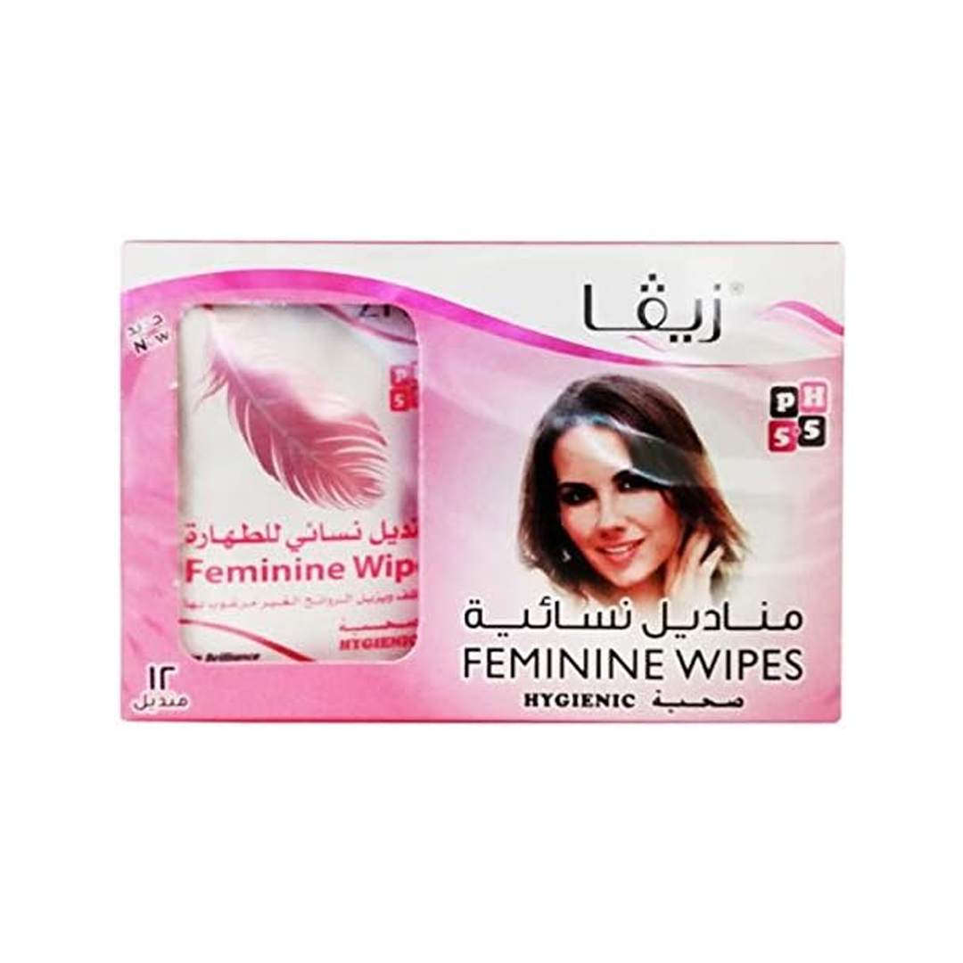 Feminine Wipes 12'S - Ziva product available at family pharmacy online buy now at qatar doha