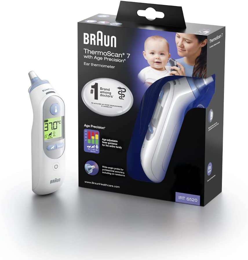 Braun Thermoscan Ear Thermometer product available at family pharmacy online buy now at qatar doha