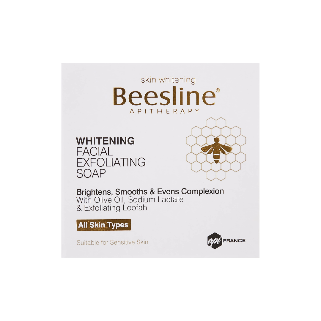 Beesline Whitening Facial Exfoliating Soap 60gm product available at family pharmacy online buy now at qatar doha