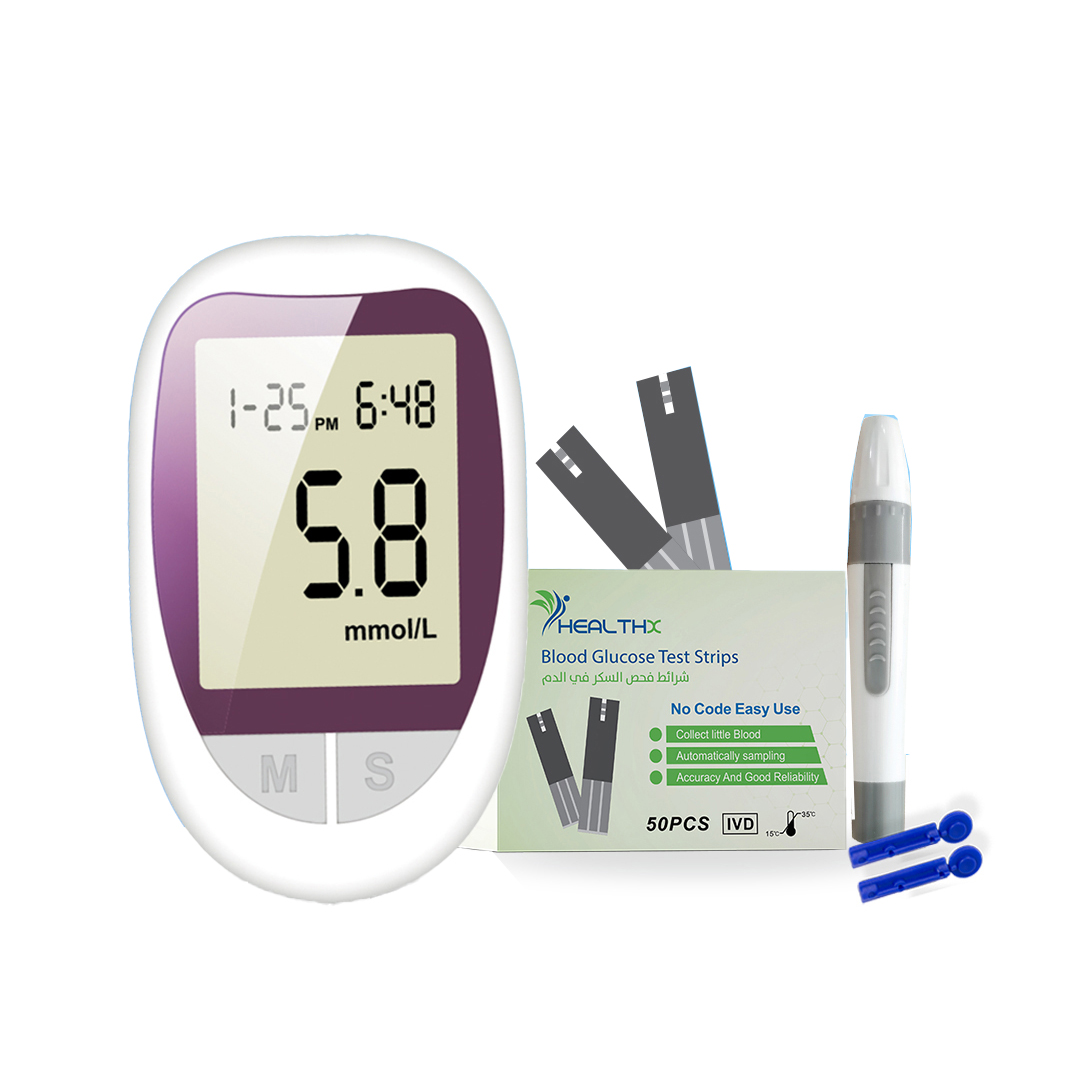 Blood Glucose Monitor-healthx product available at family pharmacy online buy now at qatar doha