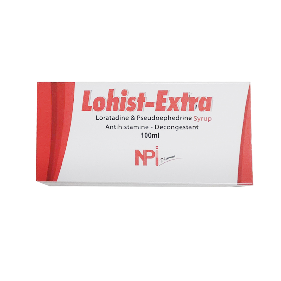 buy online Lohist Extra Syrup 100ml   Qatar Doha