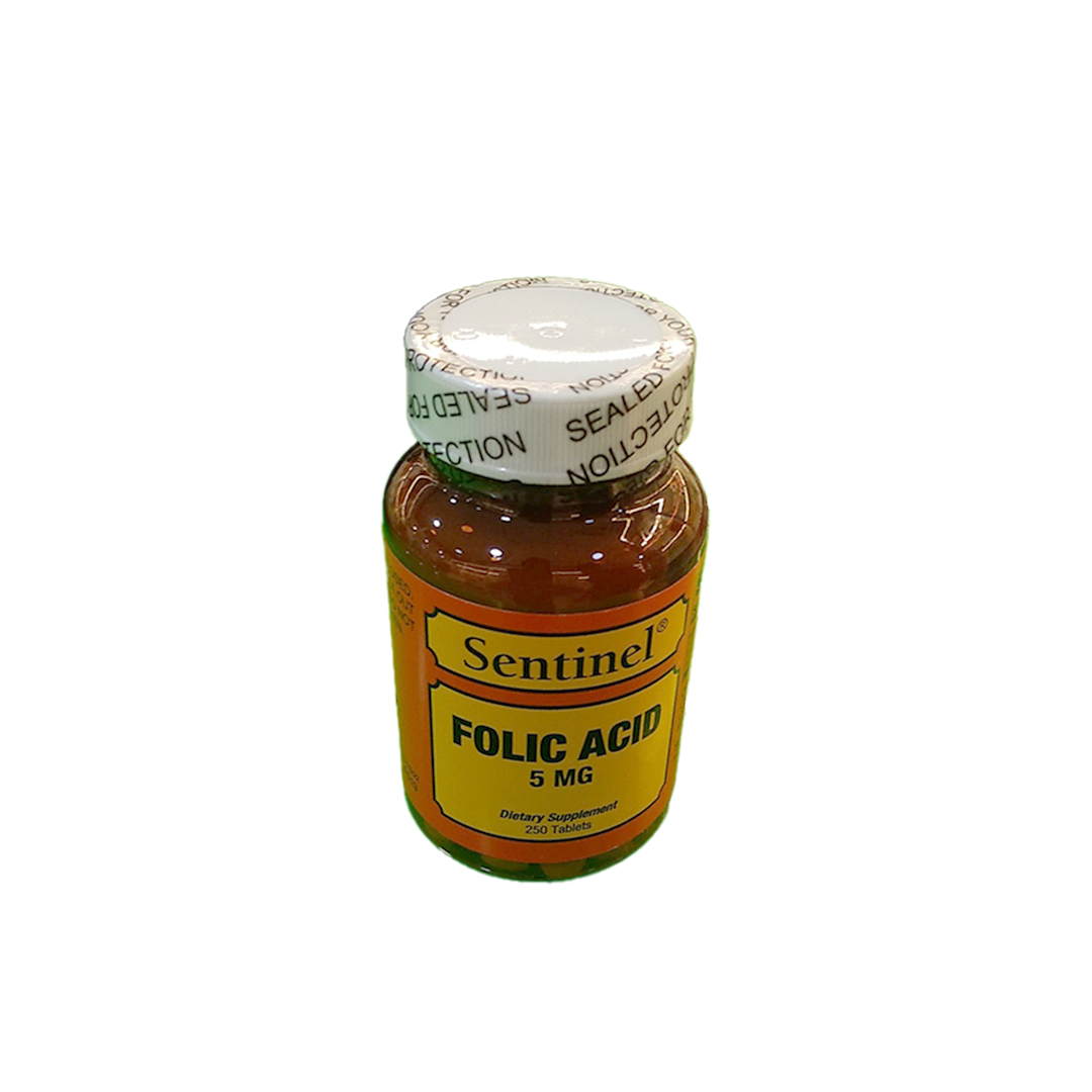 buy online Folic Acid Tablet [5Mg] 250'S Sentinal 1  Qatar Doha