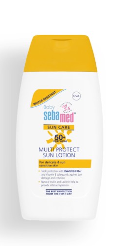 SEBAMED BABY MULTI PROTECT SPF50 LOTION- 200ML product available at family pharmacy online buy now at qatar doha