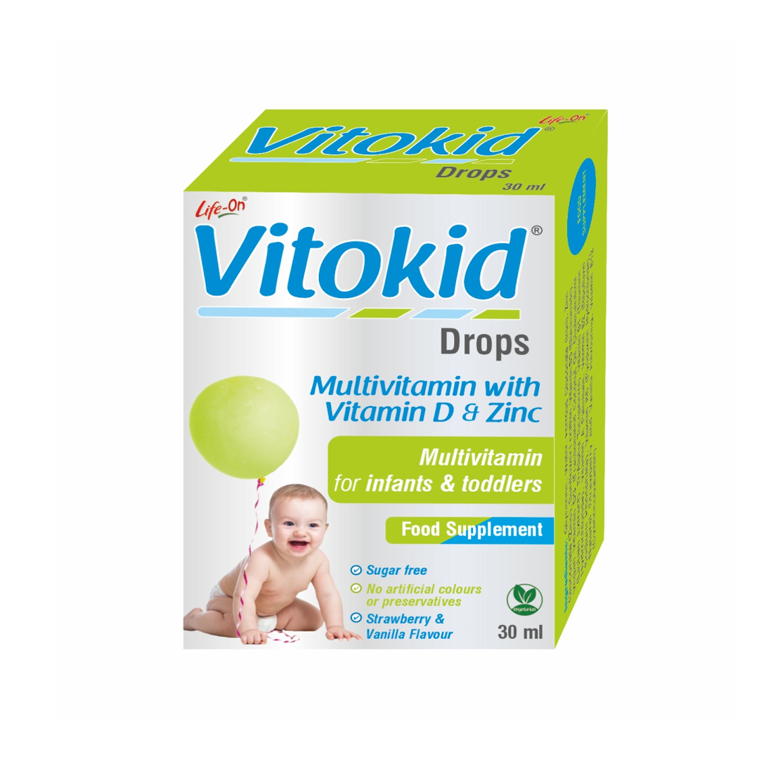 Life On VitOkid Multivitamin Drops 30Ml product available at family pharmacy online buy now at qatar doha