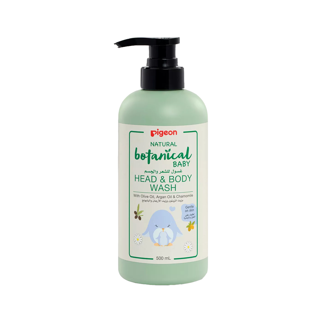 buy online Pigeon Natural Botanical Head& Body Wash 500Ml 500ml  Qatar Doha