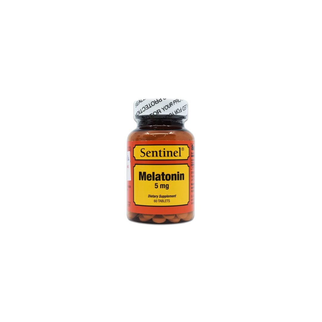 Melatonin 5mg Tab 60.s Sentinel product available at family pharmacy online buy now at qatar doha