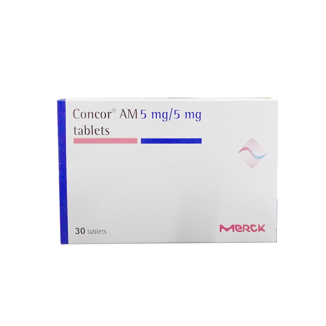 Concor Am 5 Mg/5mg Tablets 30.s product available at family pharmacy online buy now at qatar doha