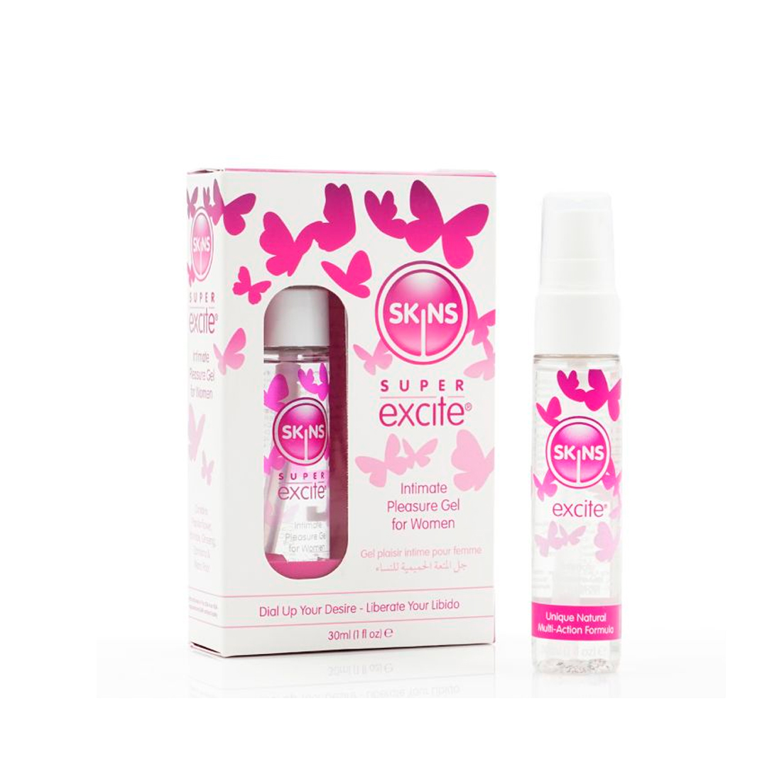 Skins Super Excite Intimate Pleasure Gel For Women product available at family pharmacy online buy now at qatar doha