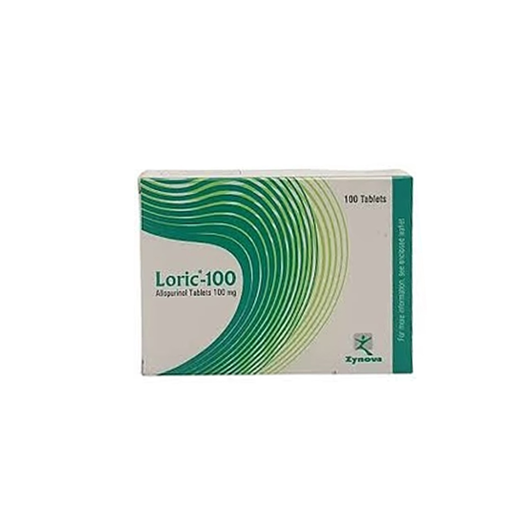 LORIC (NOVAURIC)100MG TABLET 100'S product available at family pharmacy online buy now at qatar doha