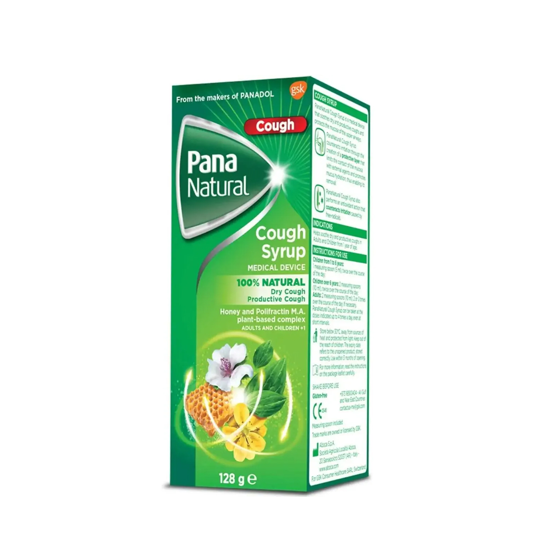 Pana Natural Cough Syrup (128 G)-94ml product available at family pharmacy online buy now at qatar doha
