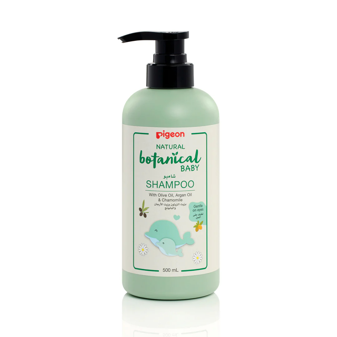 Pigeon Natural Botanical Baby Shampoo 500ml product available at family pharmacy online buy now at qatar doha