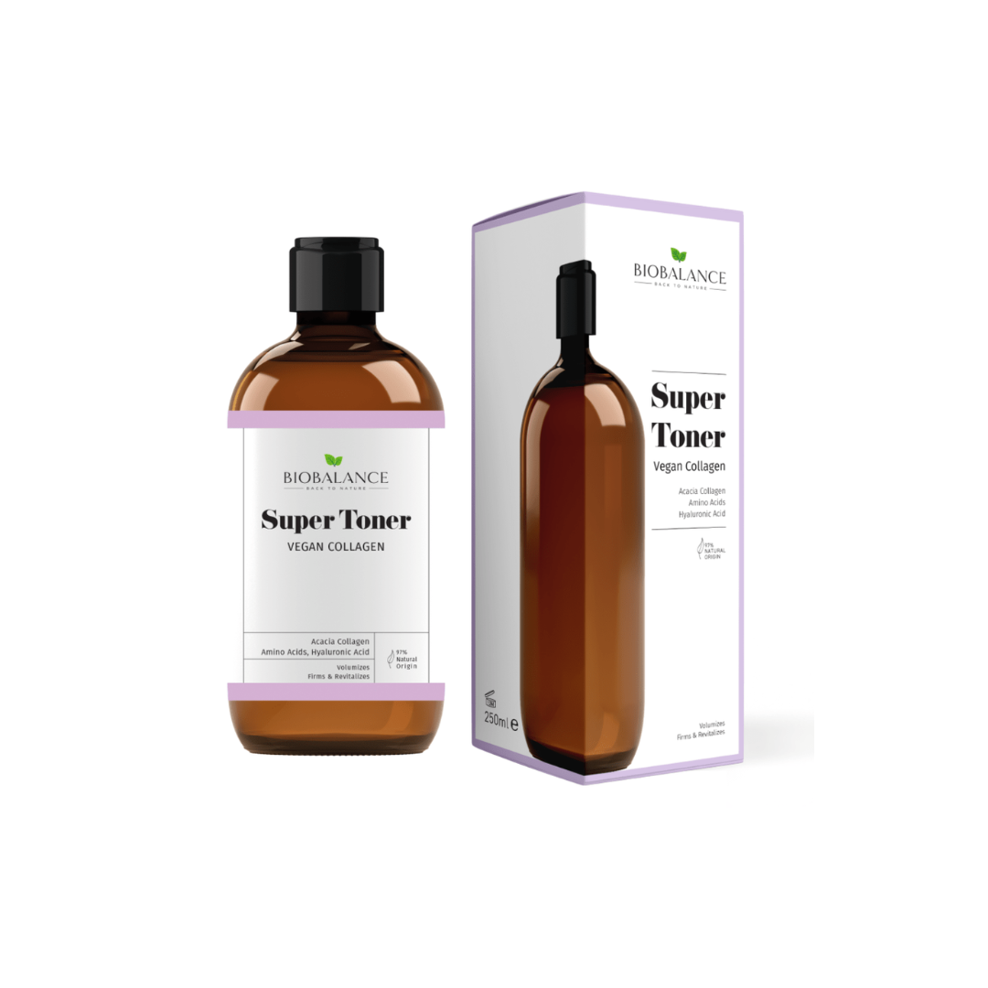 Biobalance Super Toner Vegan Collagen- 250ml product available at family pharmacy online buy now at qatar doha