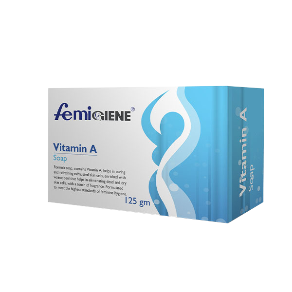 Vitamine A Soap 125gm - Femigiene product available at family pharmacy online buy now at qatar doha