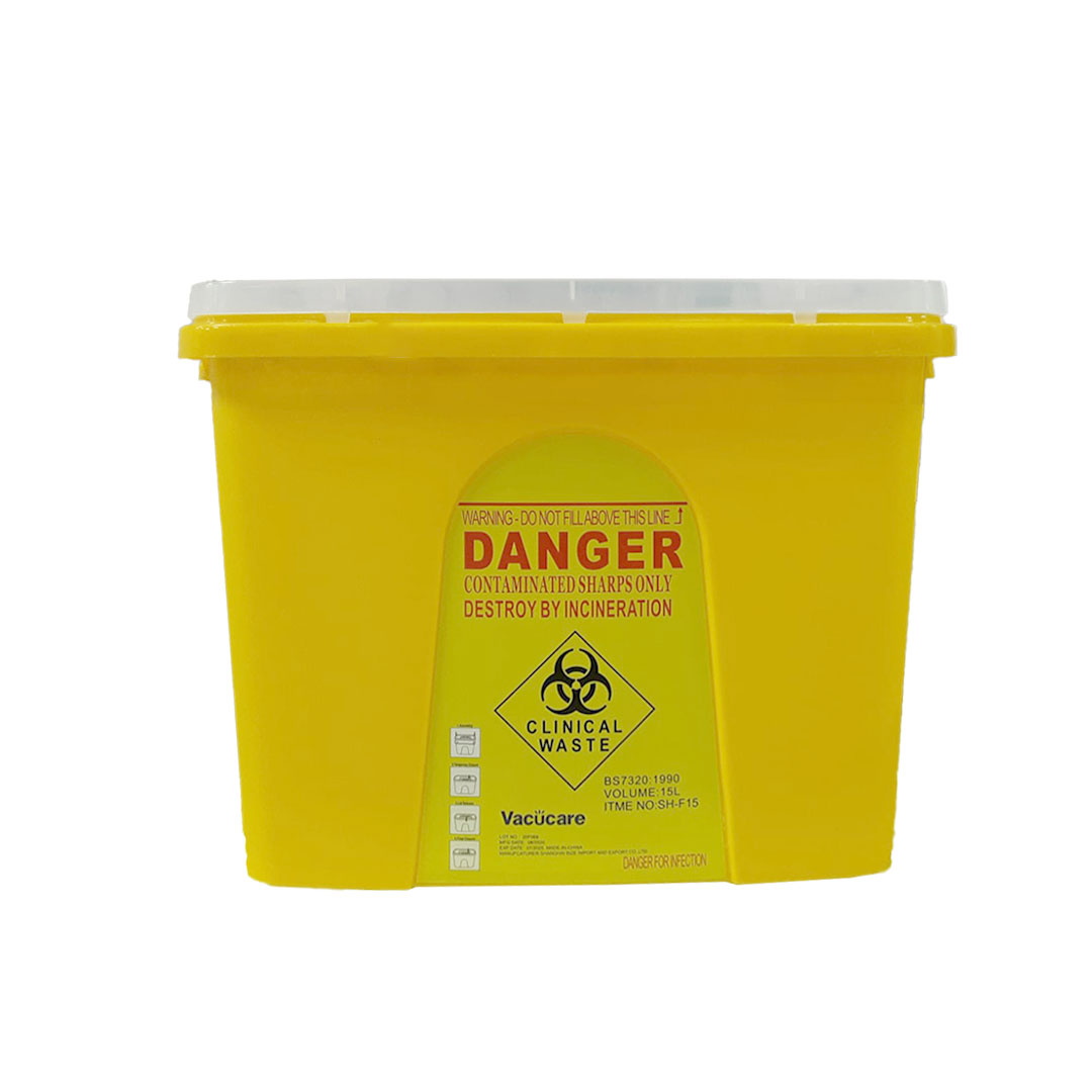 Sharp Container 15 L Sh-40081 Yellow [Mx-Lrd] product available at family pharmacy online buy now at qatar doha