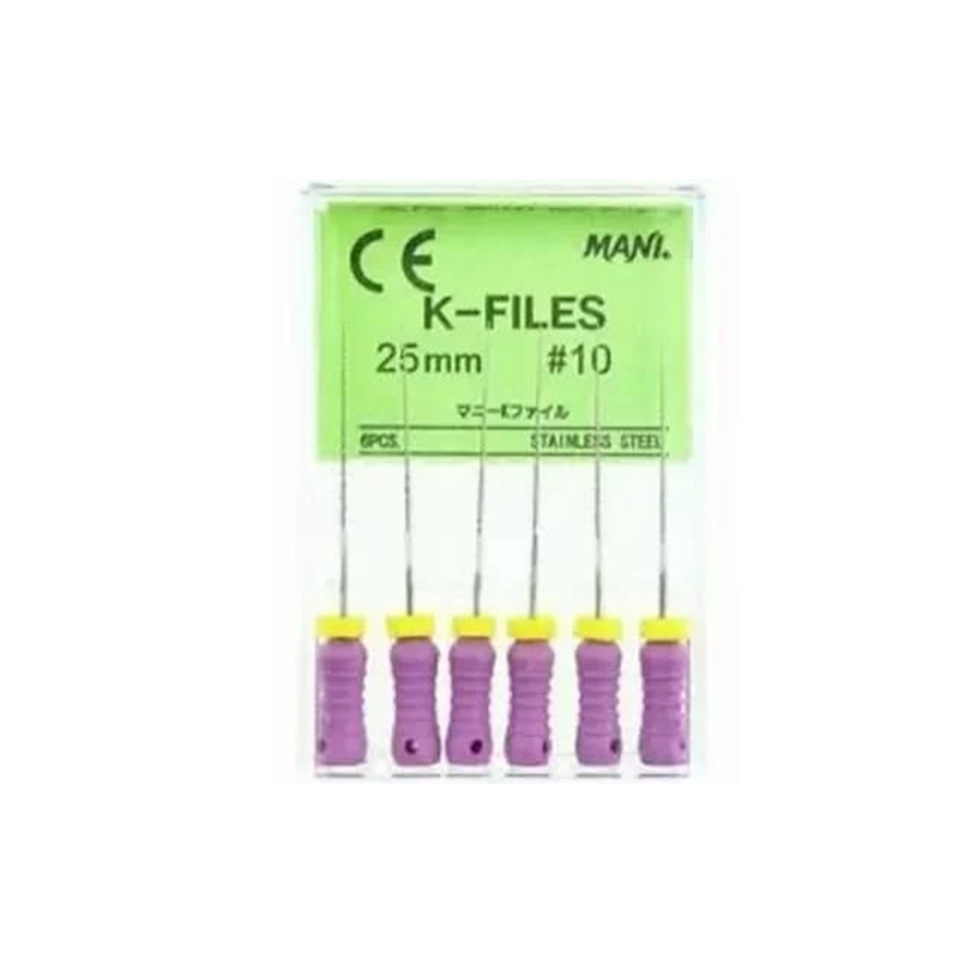 buy online Mani K Files 25Mm #10 - 6'S 1  Qatar Doha