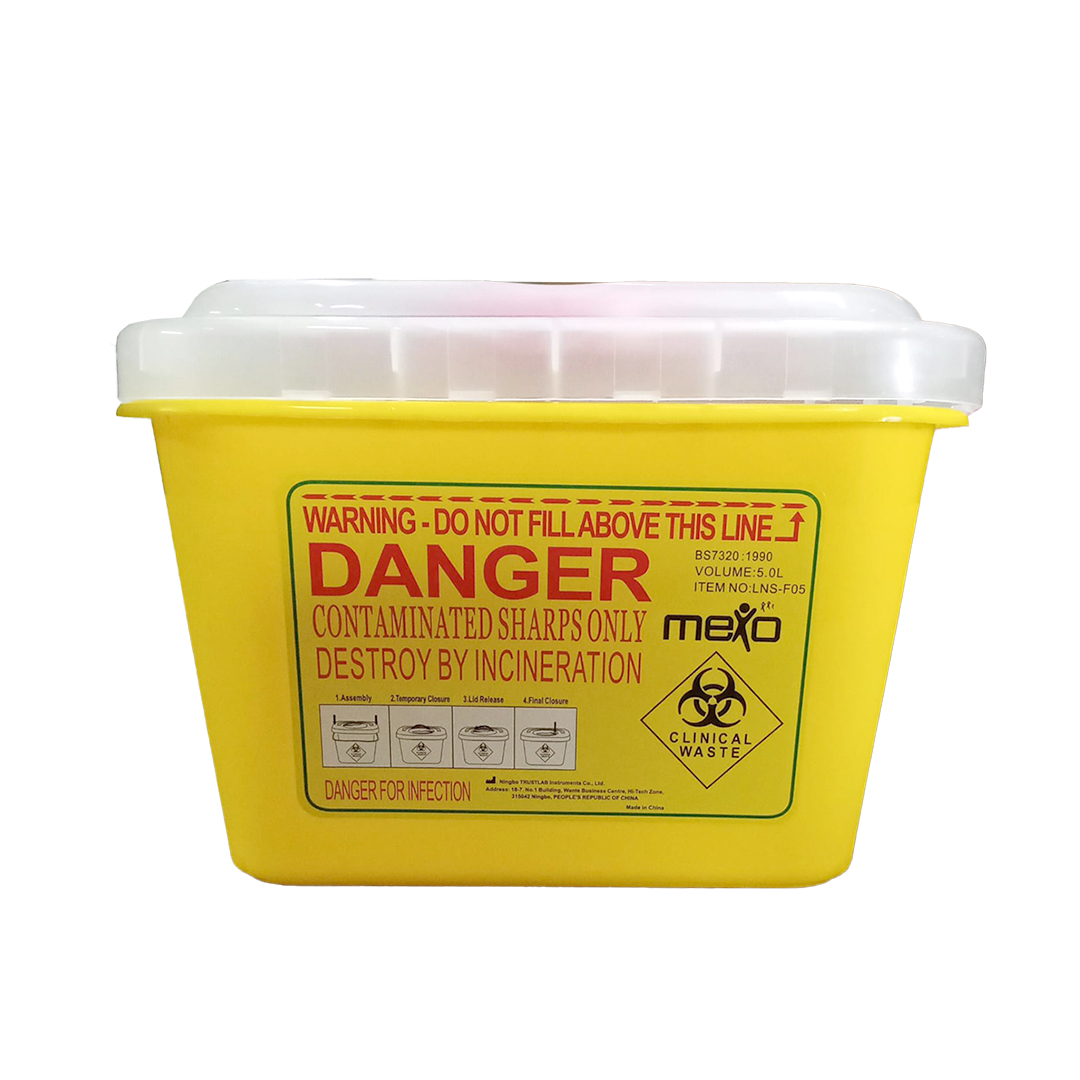 buy online Sharp Container Yellow-Mexo 5l  Qatar Doha