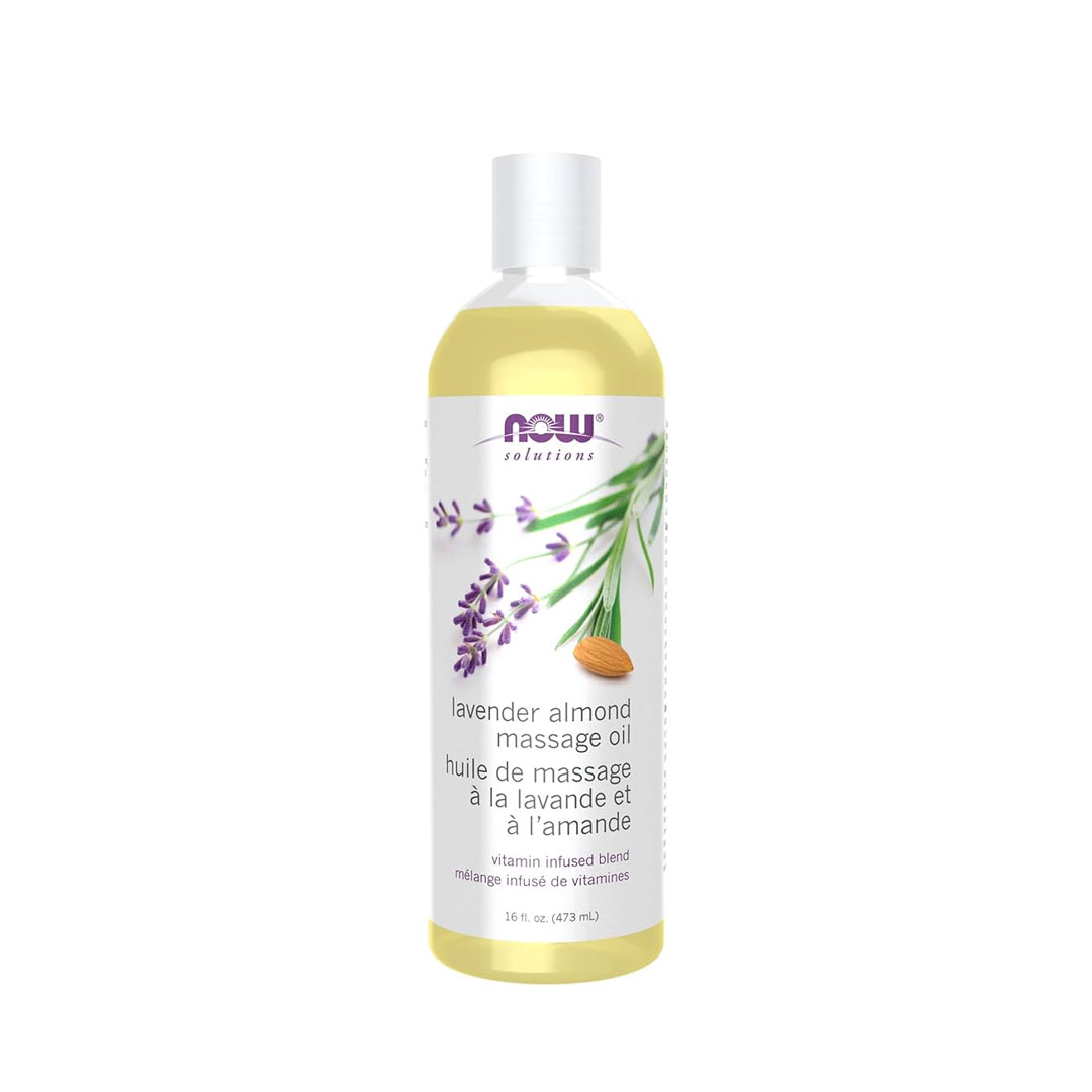 Now Lavender Almond Massage Oil 473ml product available at family pharmacy online buy now at qatar doha